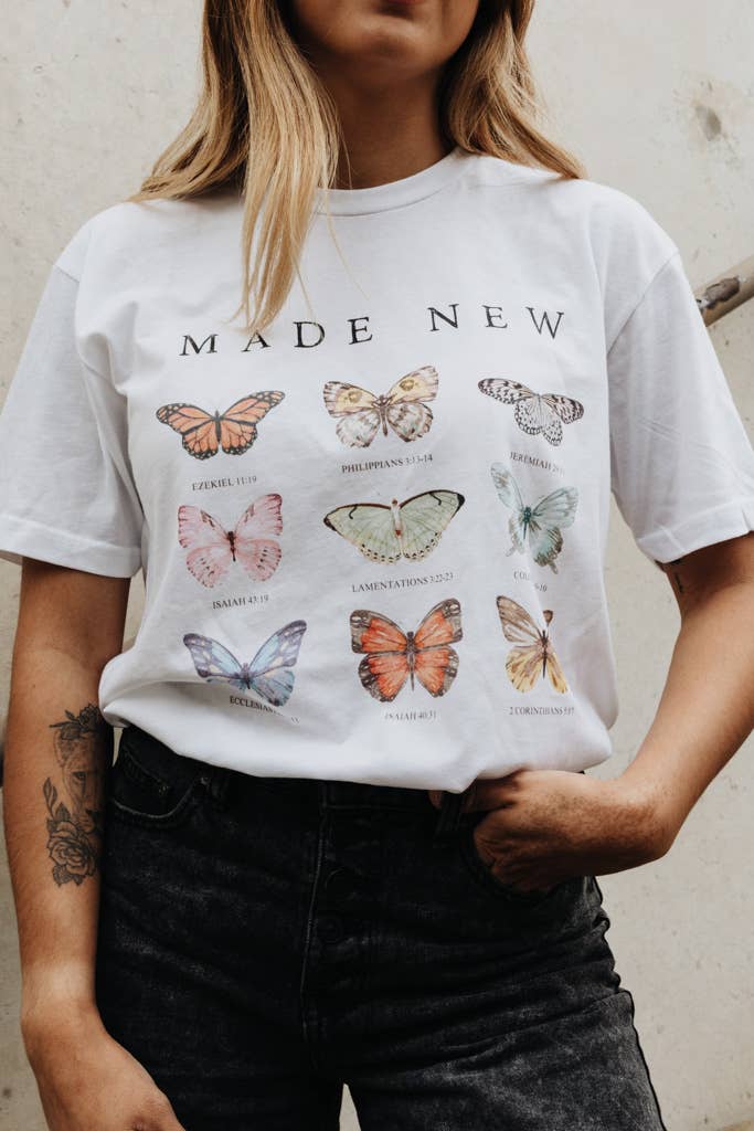 Crowned Free - Wholesale Screen Printed T-Shirt - Women's - Made New Tee5
