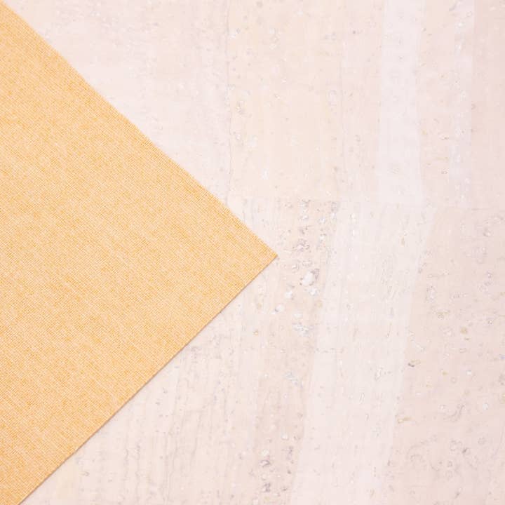 Meninas Bonitas Cork - Wholesale Craft Supplies - Premium Solid White Cork Fabric COF-1273