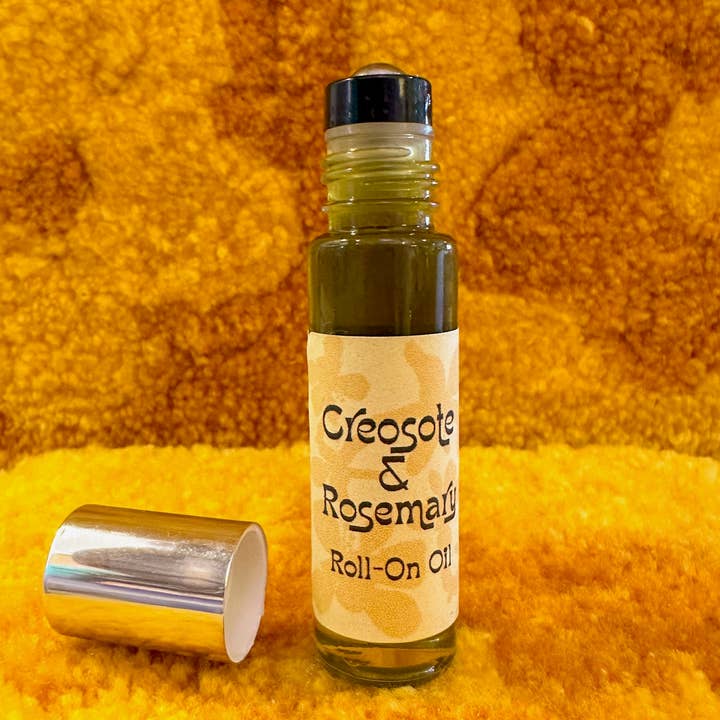 Sonoran Rosie - Vendita all'ingrosso Fragranza roll-on - Creosoto+Rosemary Roll on Oil - Profumo a base di erbe (pioggia)2