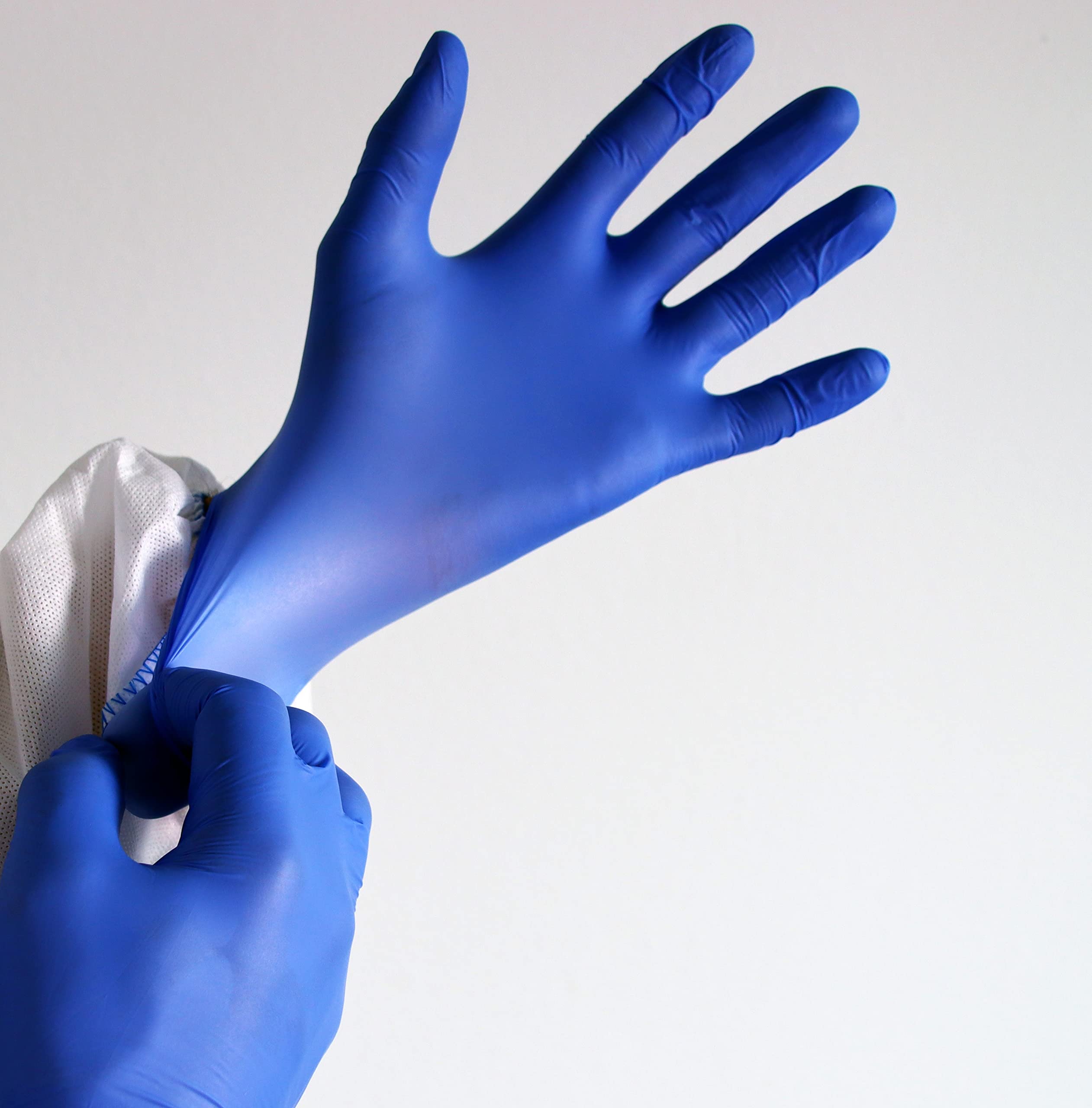 Inspire - Wholesale Gloves - Unisex - Inspire Nitrile Blue Gloves 1000 Count7