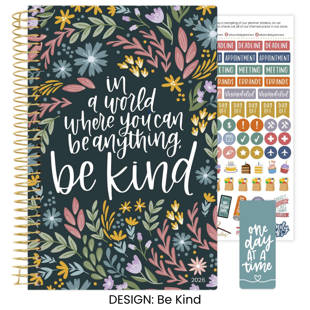 bloom daily planners - Wholesale Planner - 2026 Soft Cover Planner - 5" x 8" size39