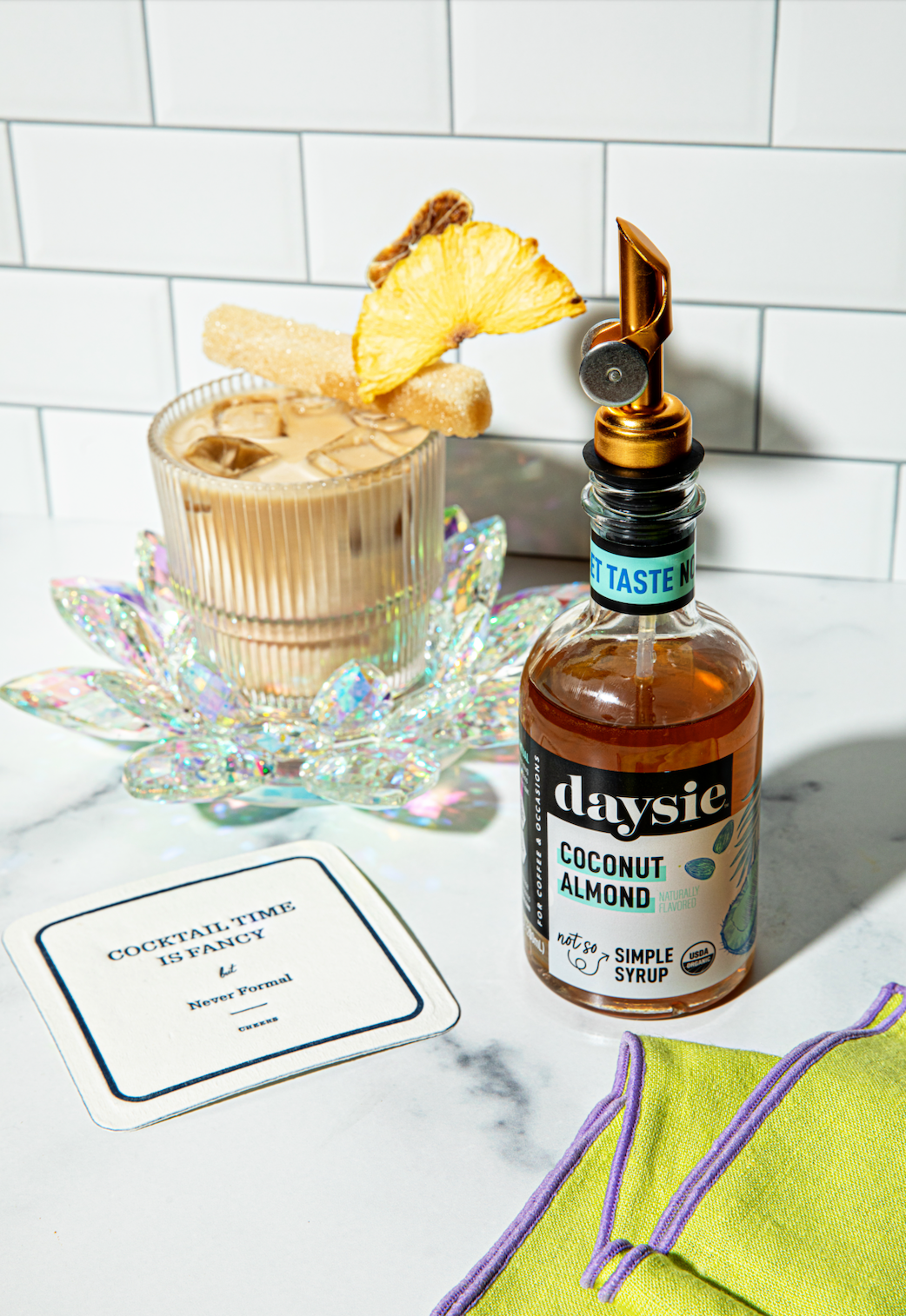 Daysie – wholesale Flavoured syrup – Daysie Coconut Almond Syrup6