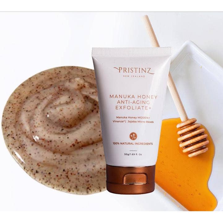 Pristinz Manuka Honey Anti-Aging Exfoliate+ Wash for wholesale by Pristinz Collection