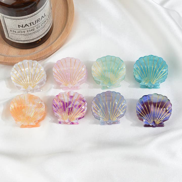 TheDivaSoap – Engroshandel Hårspænde - Dame – 1,61'' miljøvenlig lille klemme i acetat med bølget kant9