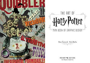 Insight Editions - #1 Pop Culture Publisher - Wholesale Display Book - The Art of Harry Potter: Mini Book of Graphic Design2