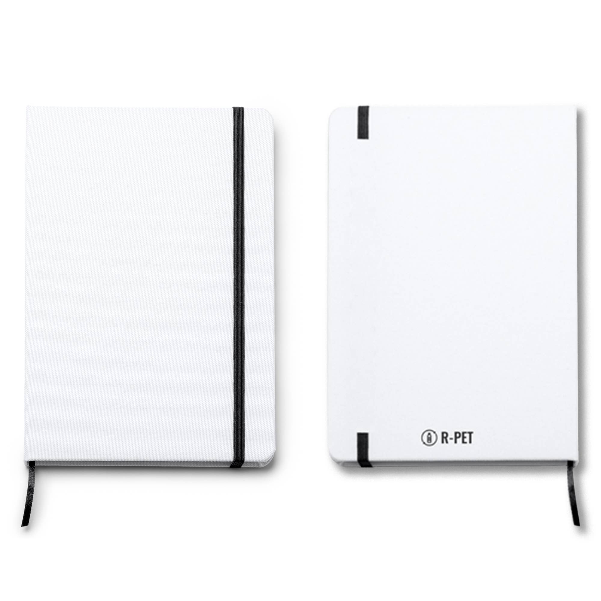 eBuyGB Craft Blanks - Vendita all'ingrosso Quaderni - Quaderno A5 RPET per Sublimazione con Segnalibro e Fogli Lisci2