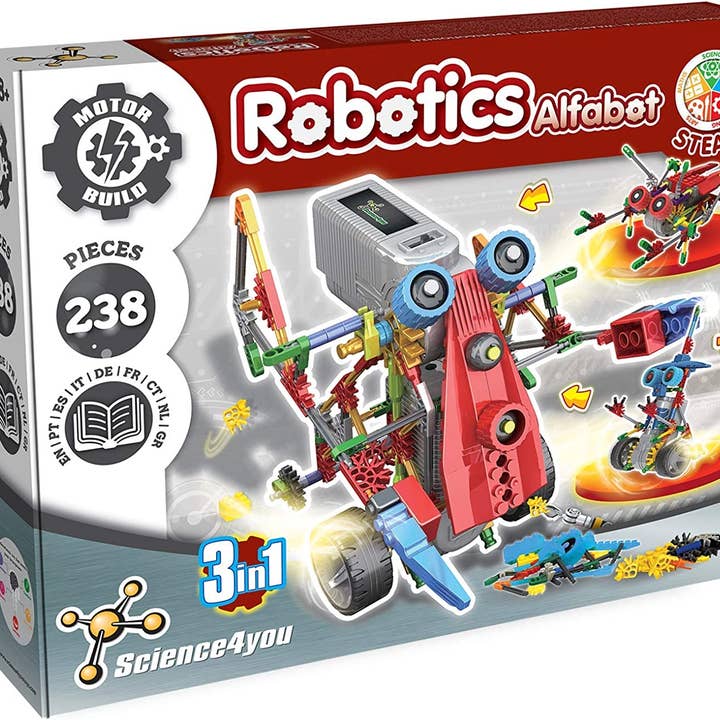 Robotalfabet - STEM leksaker för barn (på 8 språk) för wholesale av Science4you