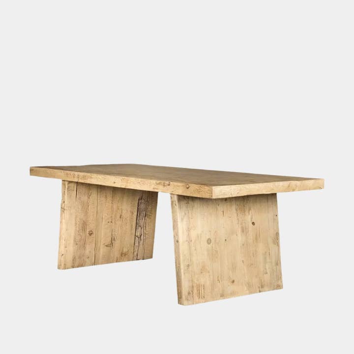 Vintage Elm Dining Table for wholesale by Canggu Home