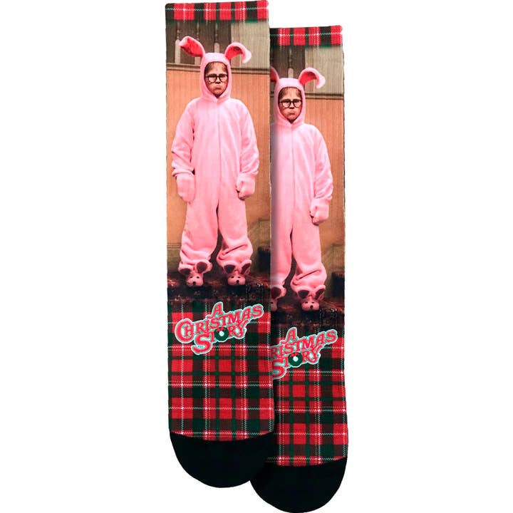 Christmas Story Socks for wholesale by Spoontiques, Inc