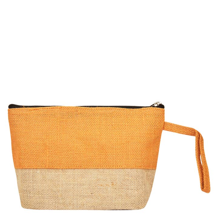 ecojutebags - Wholesale Make-up/cosmetic bag - Pack of 4 Jute Travel Pouches – Burlap Cosmetic Zipper Bags28