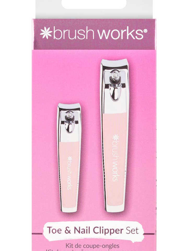Brushworks Toe & Nail Clipper Set for wholesale by Soinvogue
