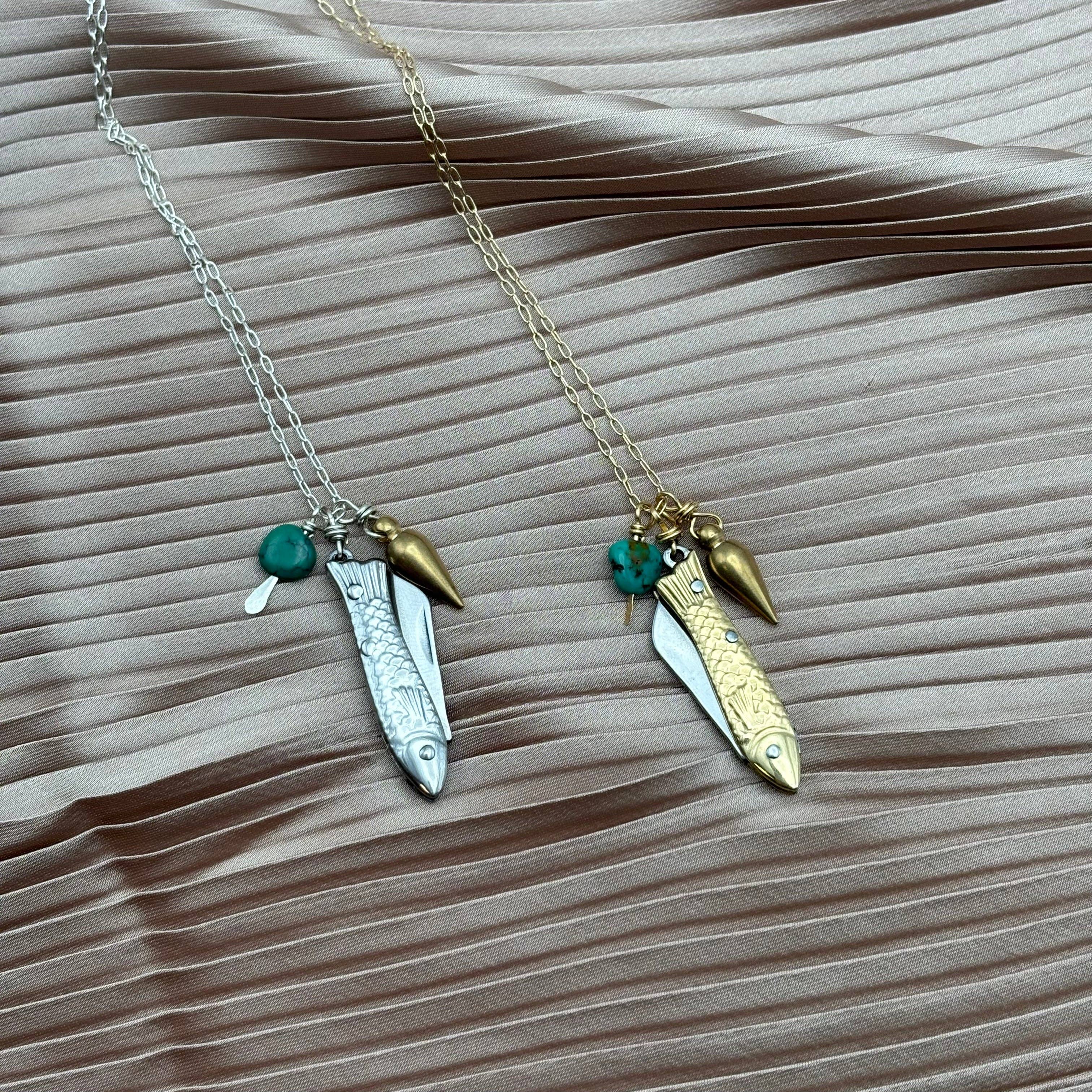 Fluff Hardware – Colar pingente/pendente por atacado – O Colar Feeesh Billie4