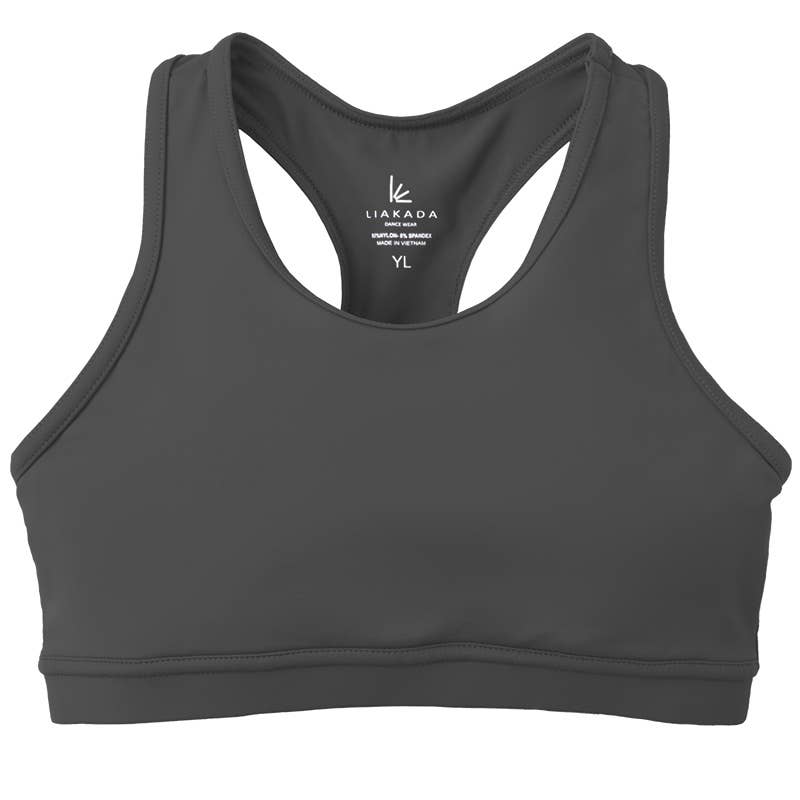 Liakada Dancewear – Parte de cima de desporto - Criança por atacado – Top Sutiã Racerback para Menina0