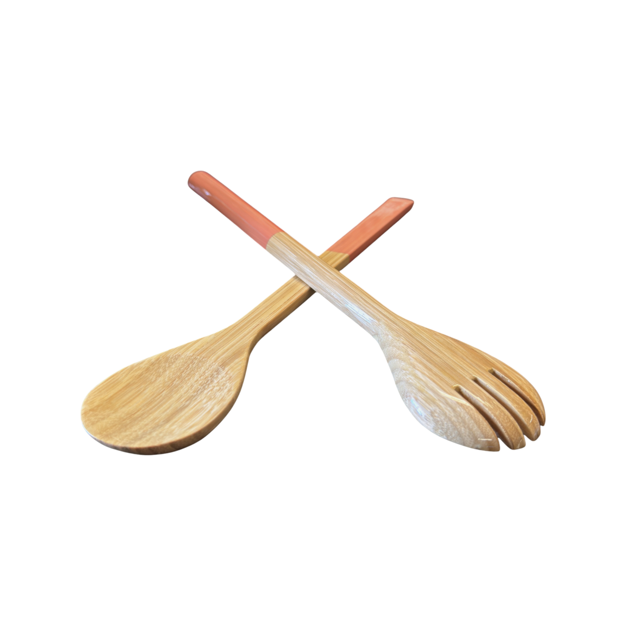albert L. (punkt) Inc. - Wholesale Serving Utensil - Large Bamboo Server Set5