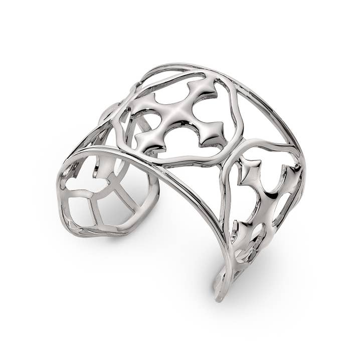 Gracewear Collection - Wholesale Cuff Bracelet - Large Cuff Shield Bracelet1