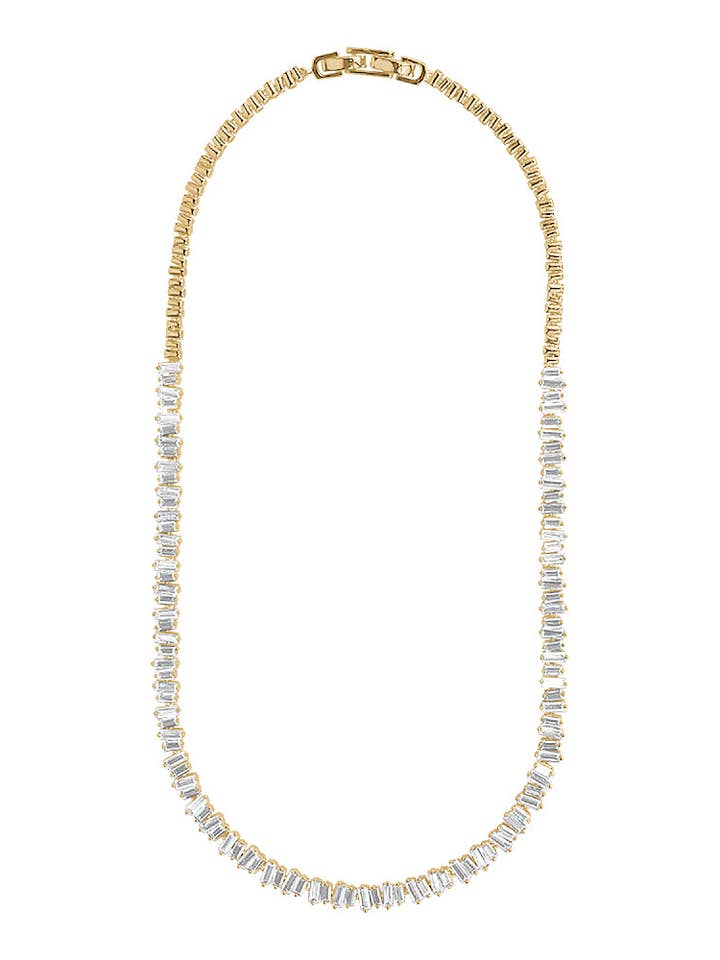 Collar de tenis Baguette para venta al por mayor de limlim