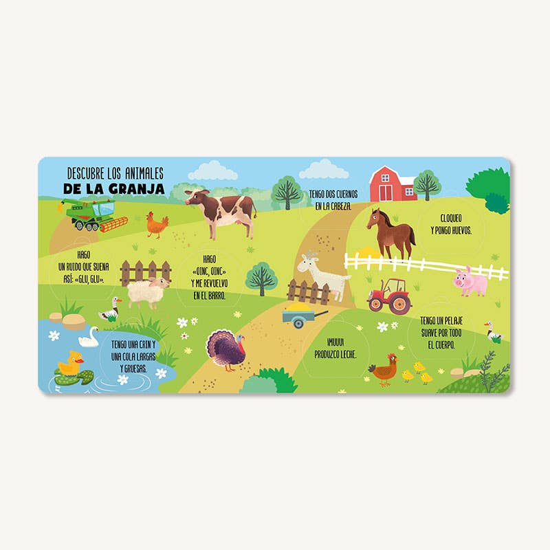 Editorial El Pirata - Wholesale Preschool Book (3-5) - Discover Animals: Children's Books in Spanish2