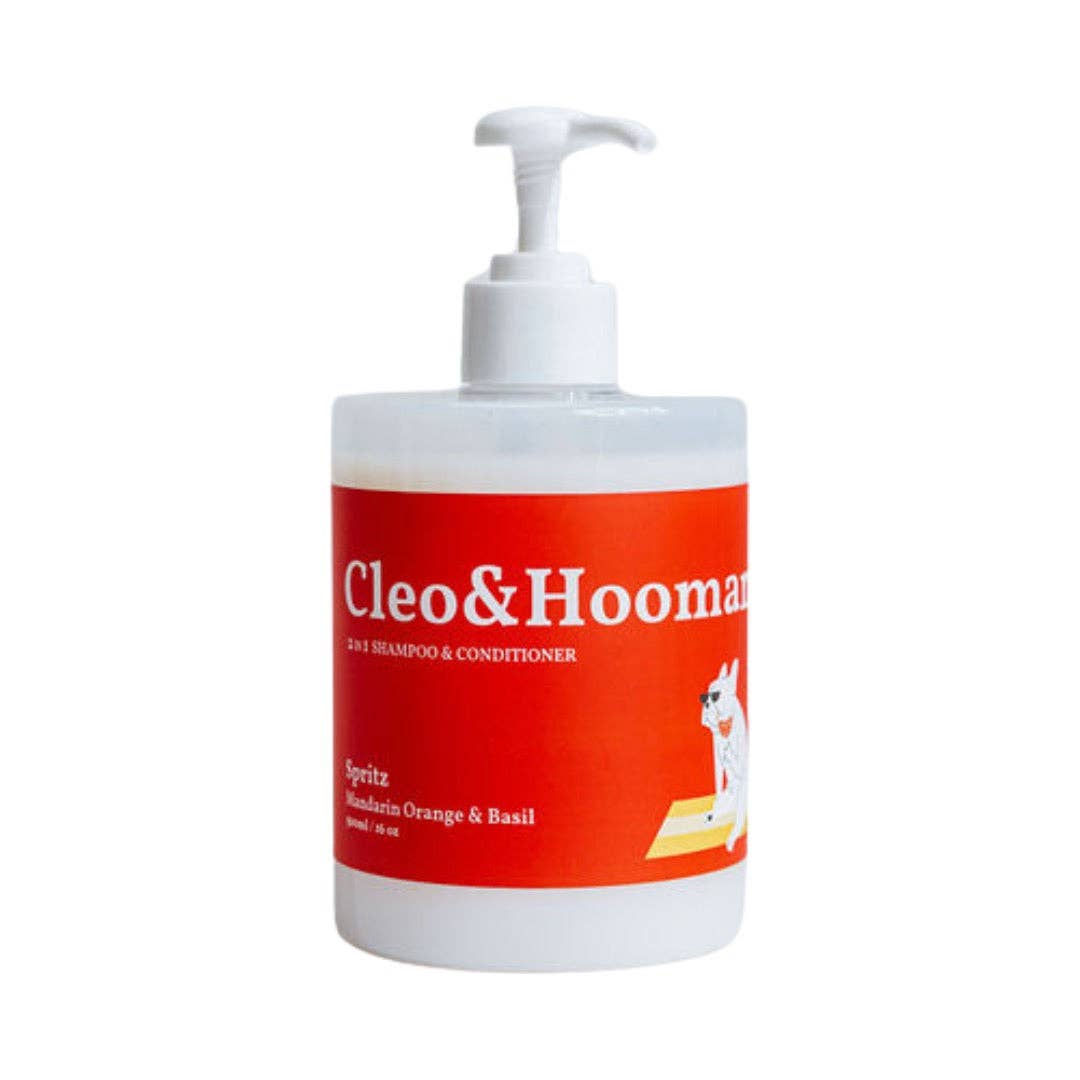 Cleo&Hooman - Wholesale Pet Shampoo - Dog - Spritz (Shampoo & Conditioner Duo)1