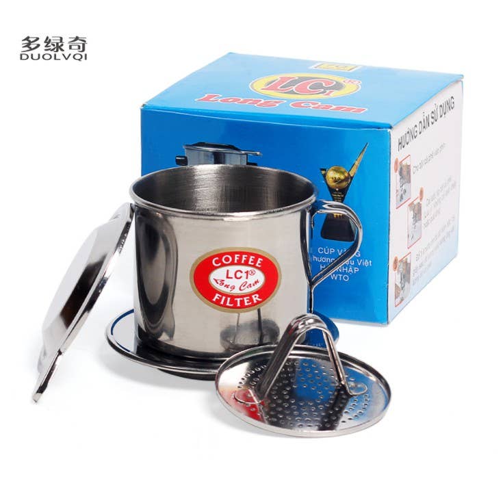 Tonkin Handicraft - Wholesale Coffee Filter - Longcam Aluminum Coffee Phin Filter4