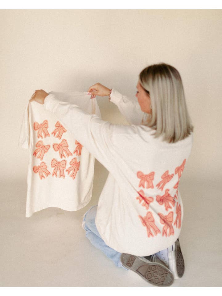 Whitney | Chaudoin Creations - Wholesale Graphic Sweatshirt - Women's - V-Day Graphic Sweatshirt-Let All That You Do Be Done In Love