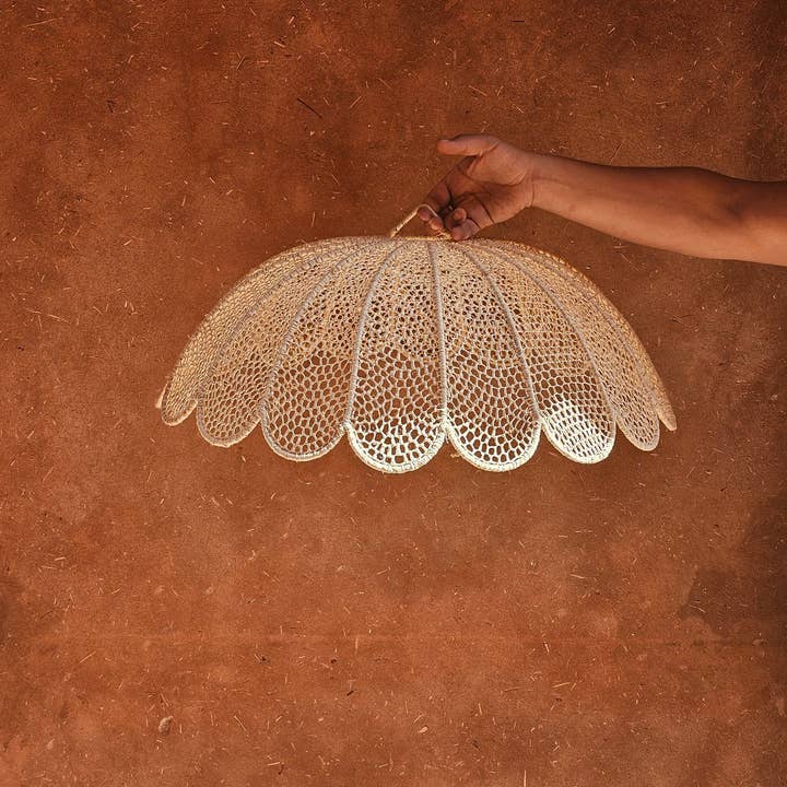 martitec - Vendita all'ingrosso Lampadario/lampada a sospensione - lampada a sospensione in rafia, paralume a sospensione in rafia