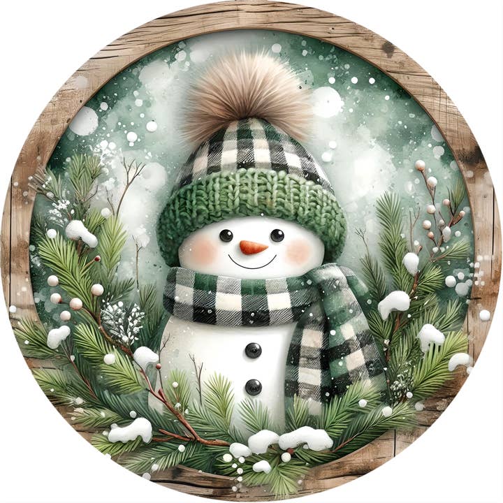 Snowman Sign, DECOE-5346-DH, 18" Door Hanger for wholesale by DecoExchange