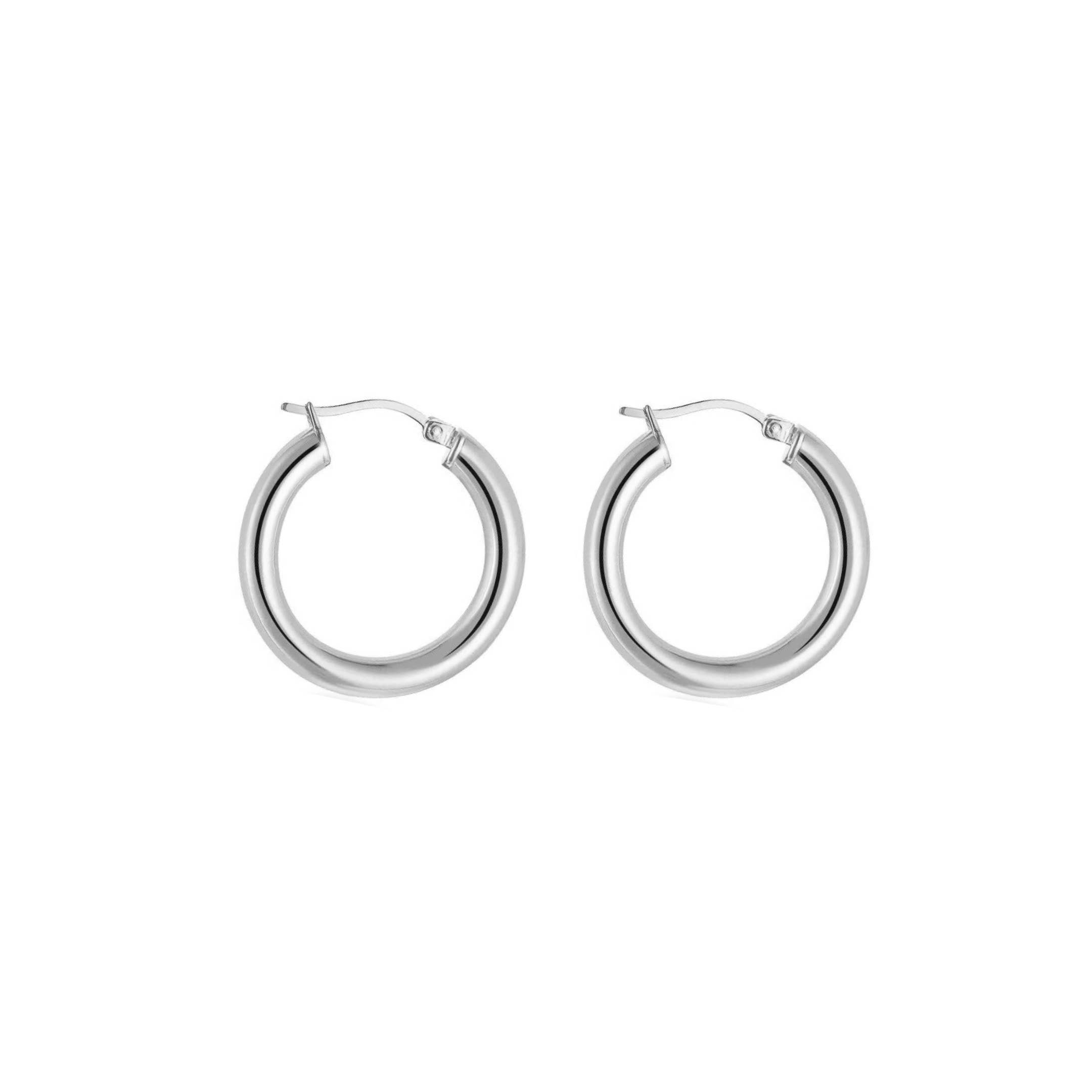 KIKICHIC - Wholesale Hoop Earrings - Medium Thick Hoops Earrings 25mm0