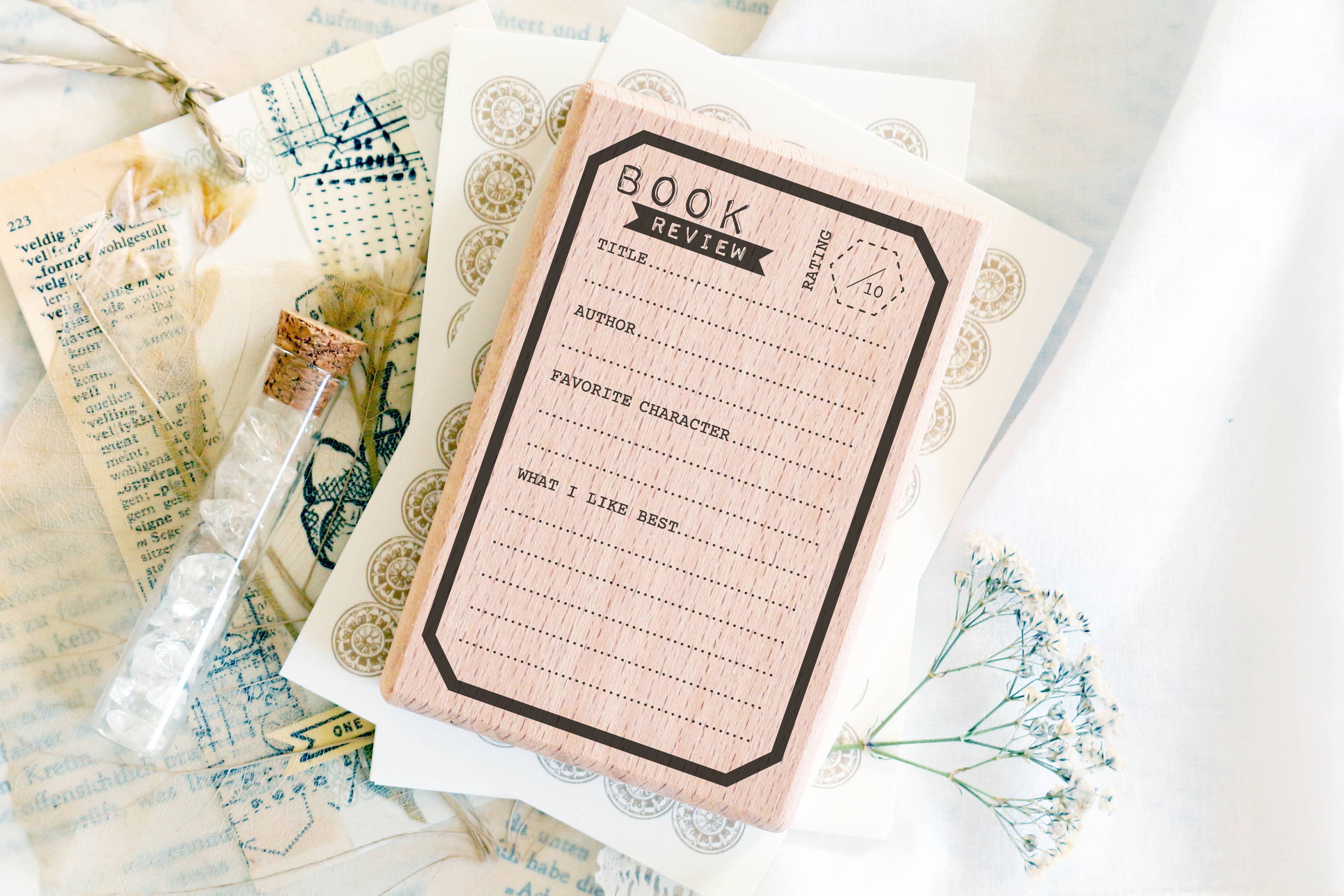 Emadam - Art & Design - Wholesale Rubber/Decorative Stamp - Stamp - Book review2