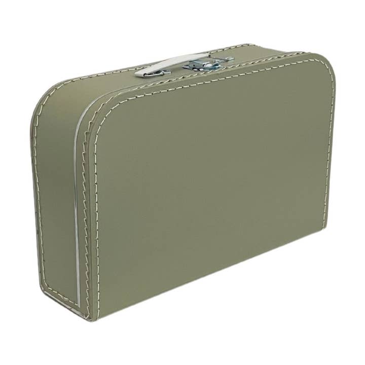SAGE GREEN suitcase 35 cm for wholesale by Kinderkoffertjes.nl