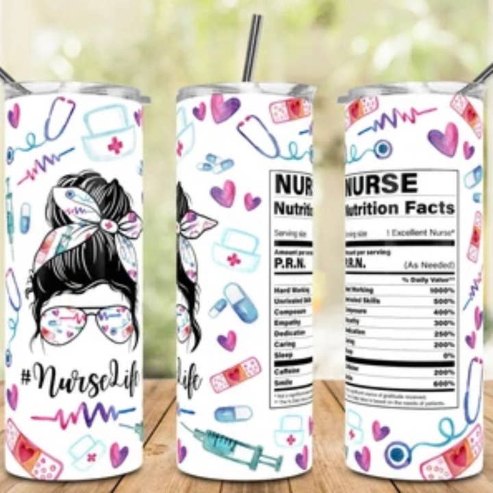 NurseLife Becher, 20 Unzen für den Großhandel von Jaybird Boutique Co.