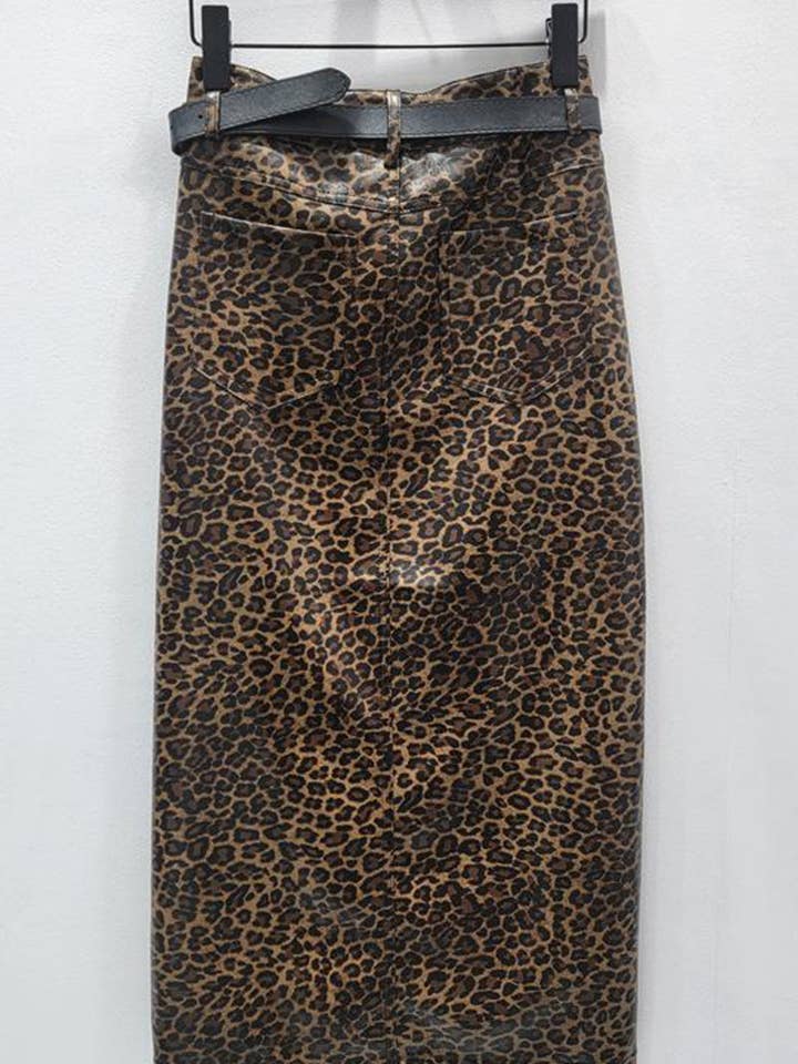 Mccolin – wholesale Skirt – Women’s – Leopard Print Midi Skirt4