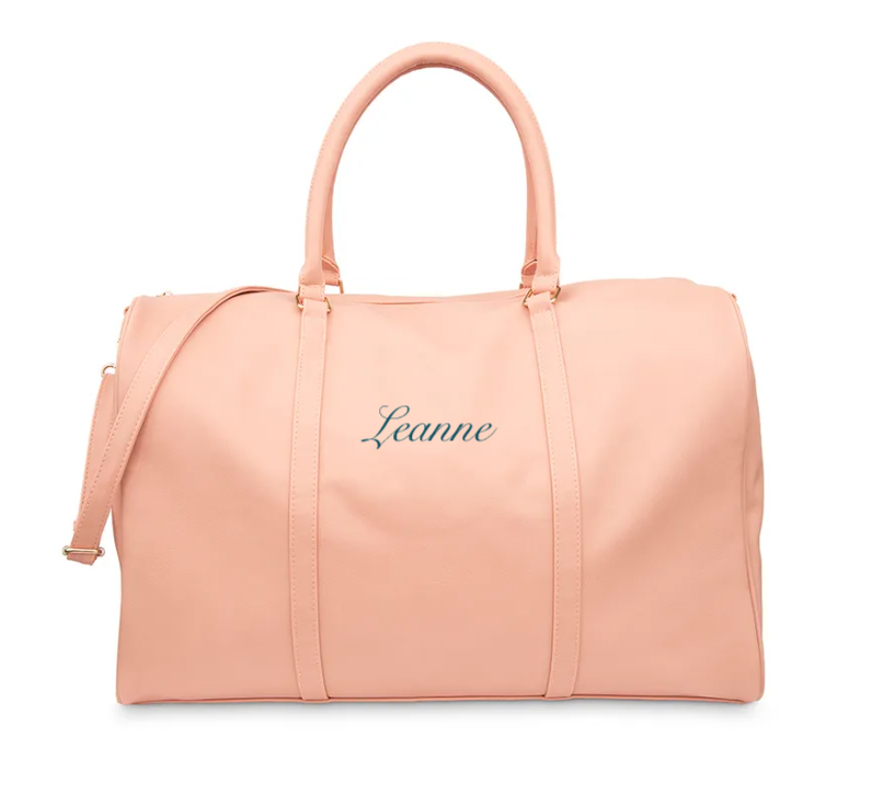 Weddingstar Inc. - Wholesale Duffel- en weekendtas - Dames - Weekender reistas van kunstleer voor dames - lichtroze7