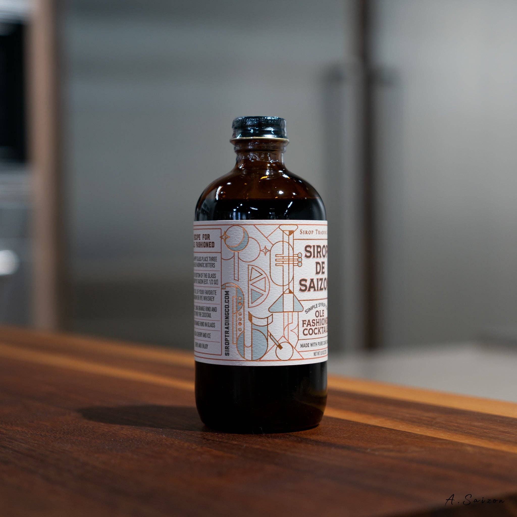 Sirop Trading Co. - Wholesale Cocktail Mix/Syrup - Sirop de Saizon2