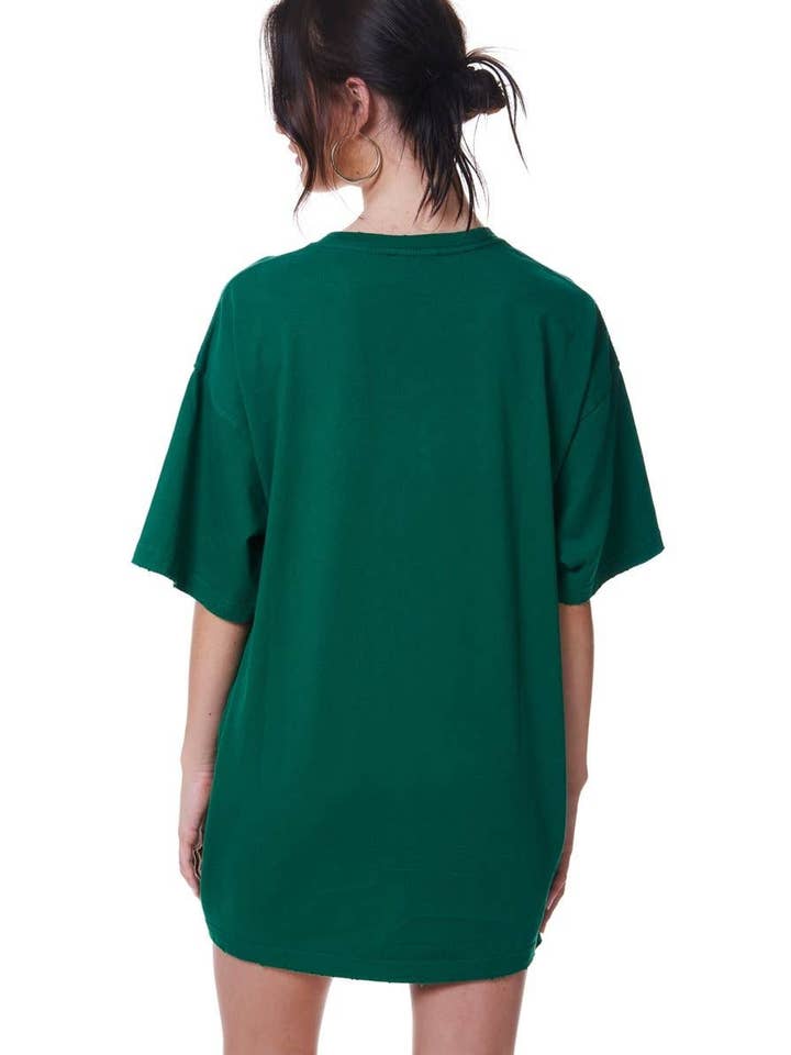 Foryeri - Wholesale Screen Printed T-Shirt - Women's - PUFF' American Flag Oversized Graphic Top5