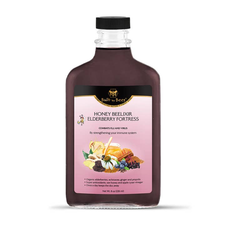 Built by Bees - Wholesale Elixir - Elderberry Fortress - sofi New Product Winner