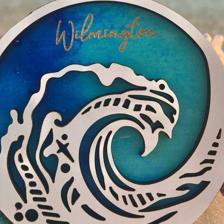 Wackadoodles - Wholesale Magnet - Customizable Ocean Wave Magnet3