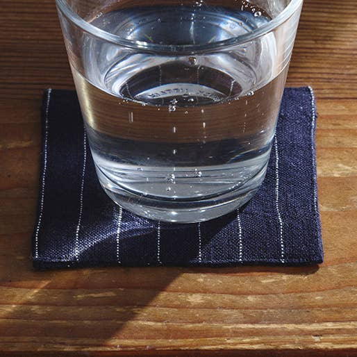 Fog Linen Work - Wholesale Coasters - Linen Coaster Harper0
