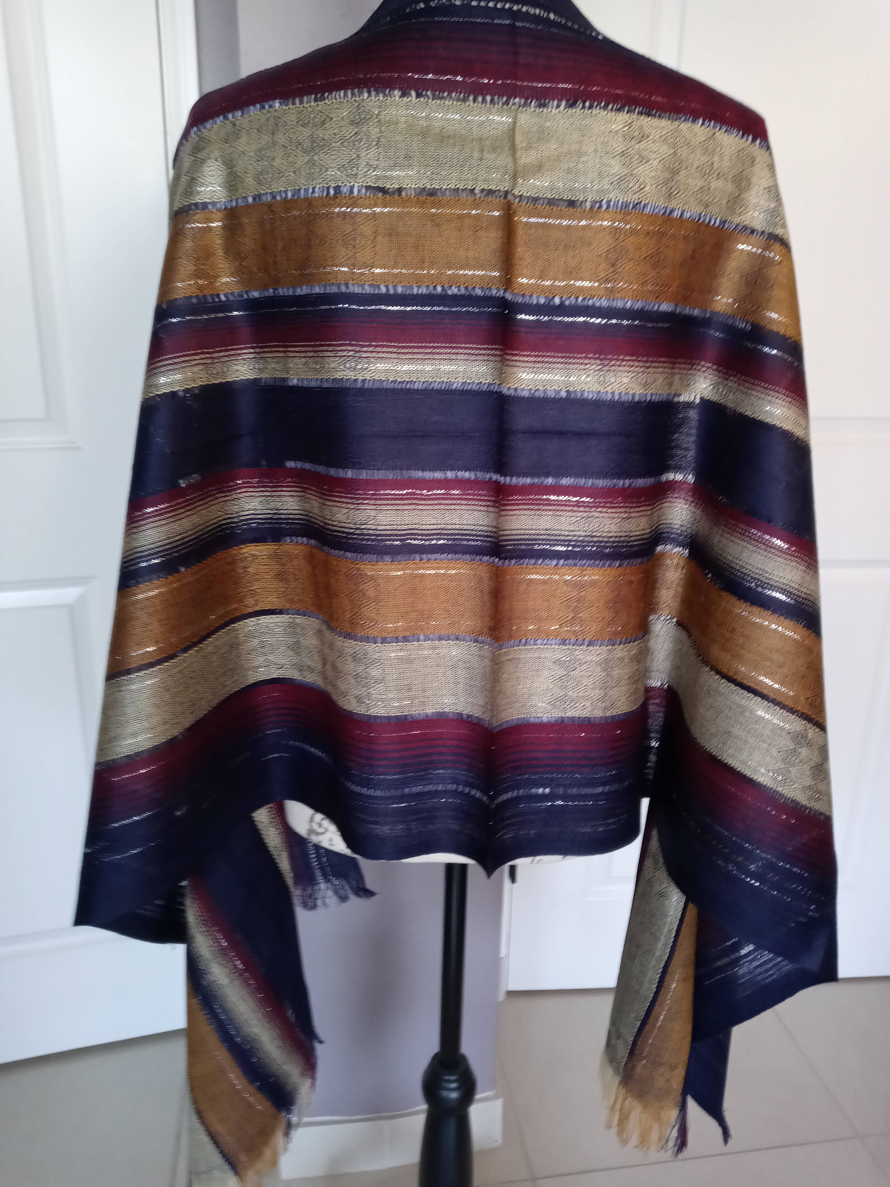 Treasure of ANDES - Wholesale Scarf - Unisex - Artisanal handmade Scarves, Cotton/Silk, Assorted colors 6