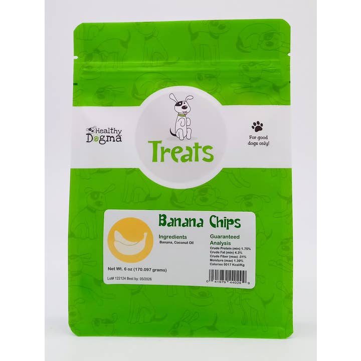 Healthy Dogma - Vente Friandises – chien - Chips de banane1