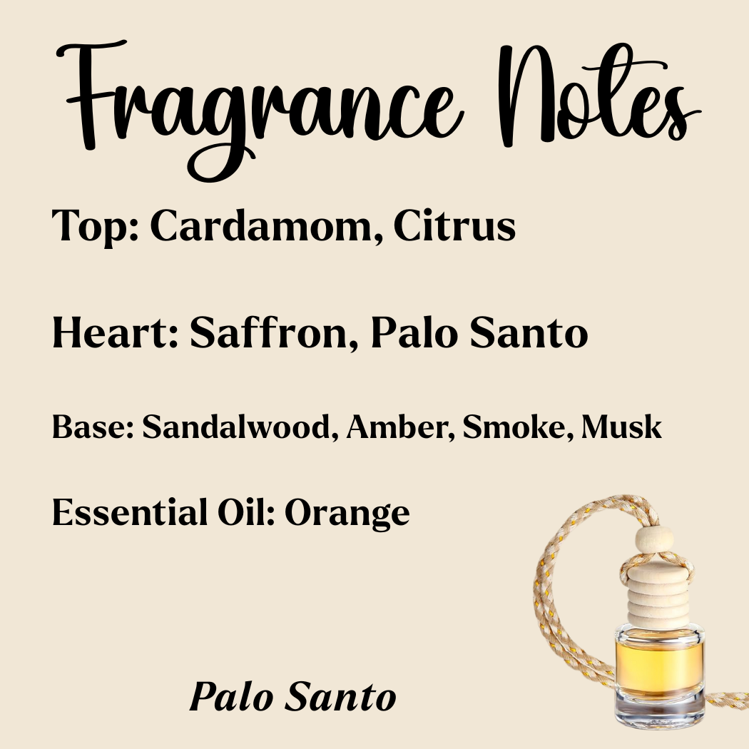 Honey Jar Creations - Wholesale Car Freshener - Unisex - Hanging Car Diffusers | Palo Santo Amber | Made in USA4