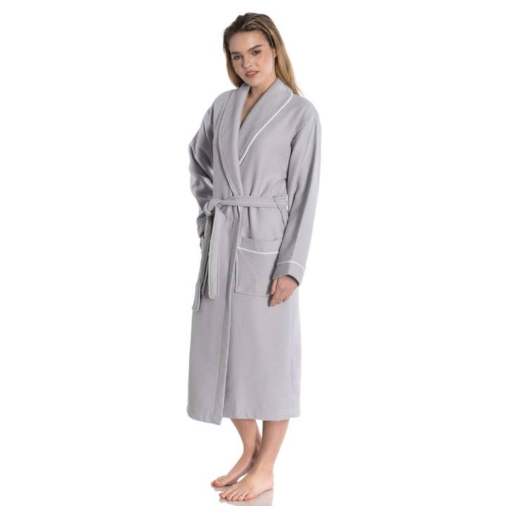 East'N Blue - Wholesale Robe - Unisex - Waffle Terry Turkish Cotton Unisex Bathrobe15