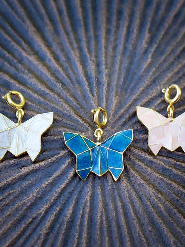 Ava Butterfly Charm for wholesale by Maujh