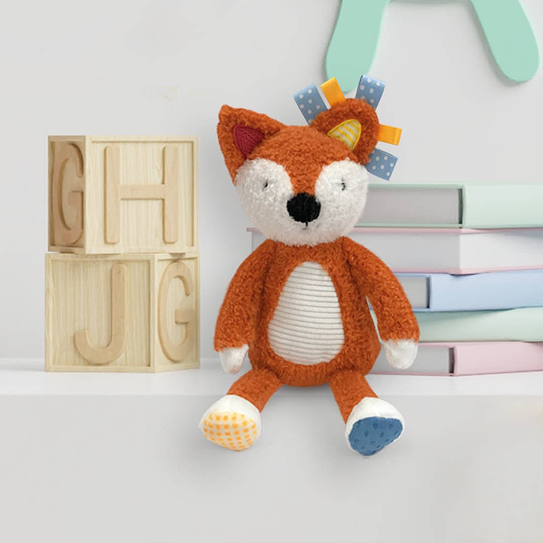Make Believe Ideas - Wholesale Stuffed/Plush Toy - Kids & Baby - Sensory Snuggables Small Plush Fox (polybag/swingtag)