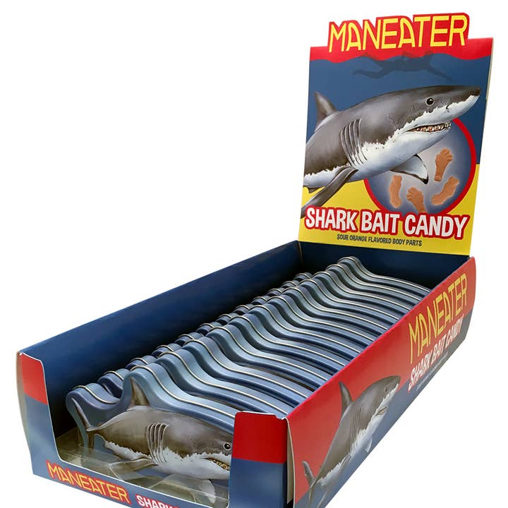 Grandpa Joe's Candy Shop - Wholesale Hard Candy - Man Eater Shark Bait, 1.0oz,12ct0