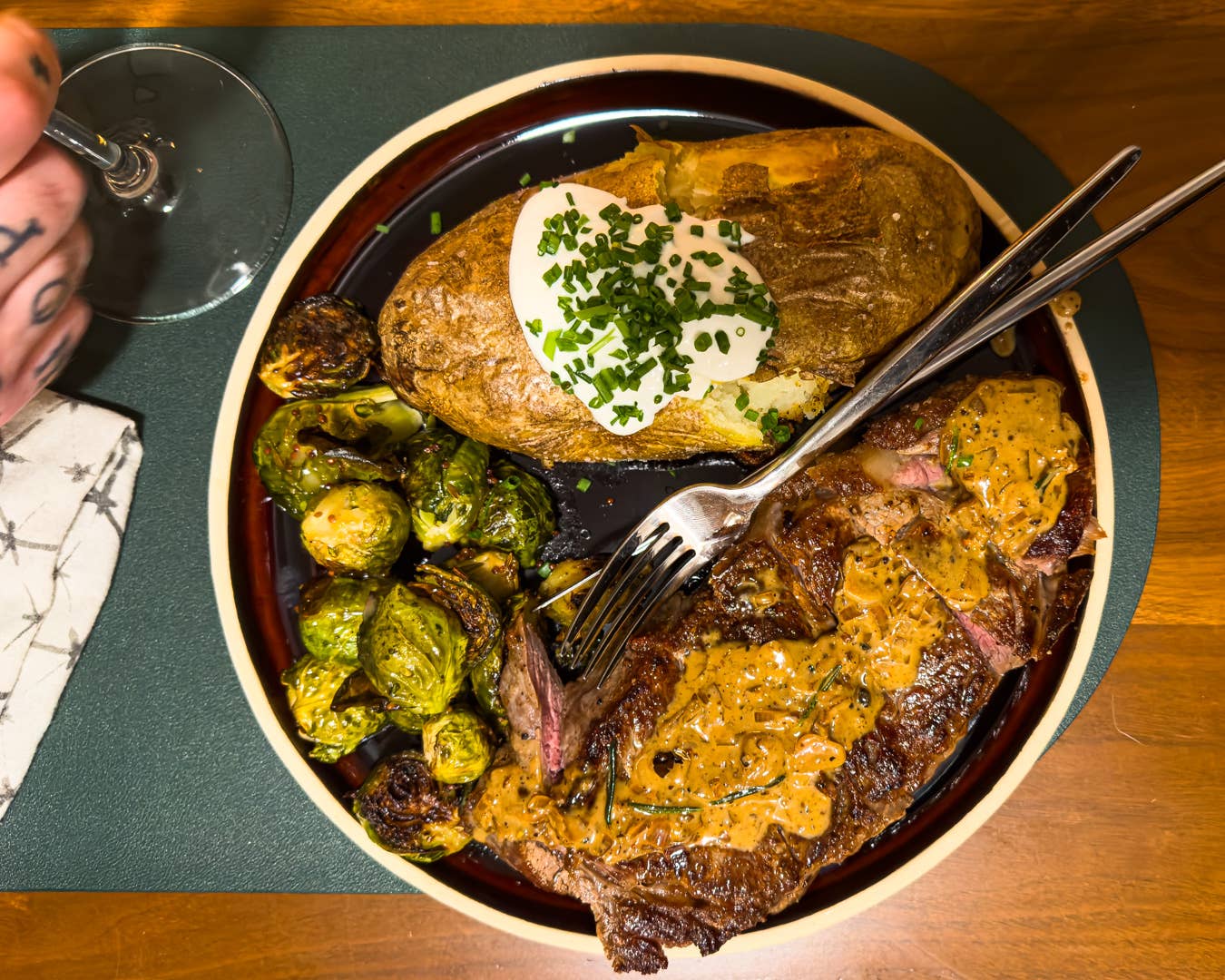 DEEP BLACK - Wholesale Dinner Plate - Dinner Plate15