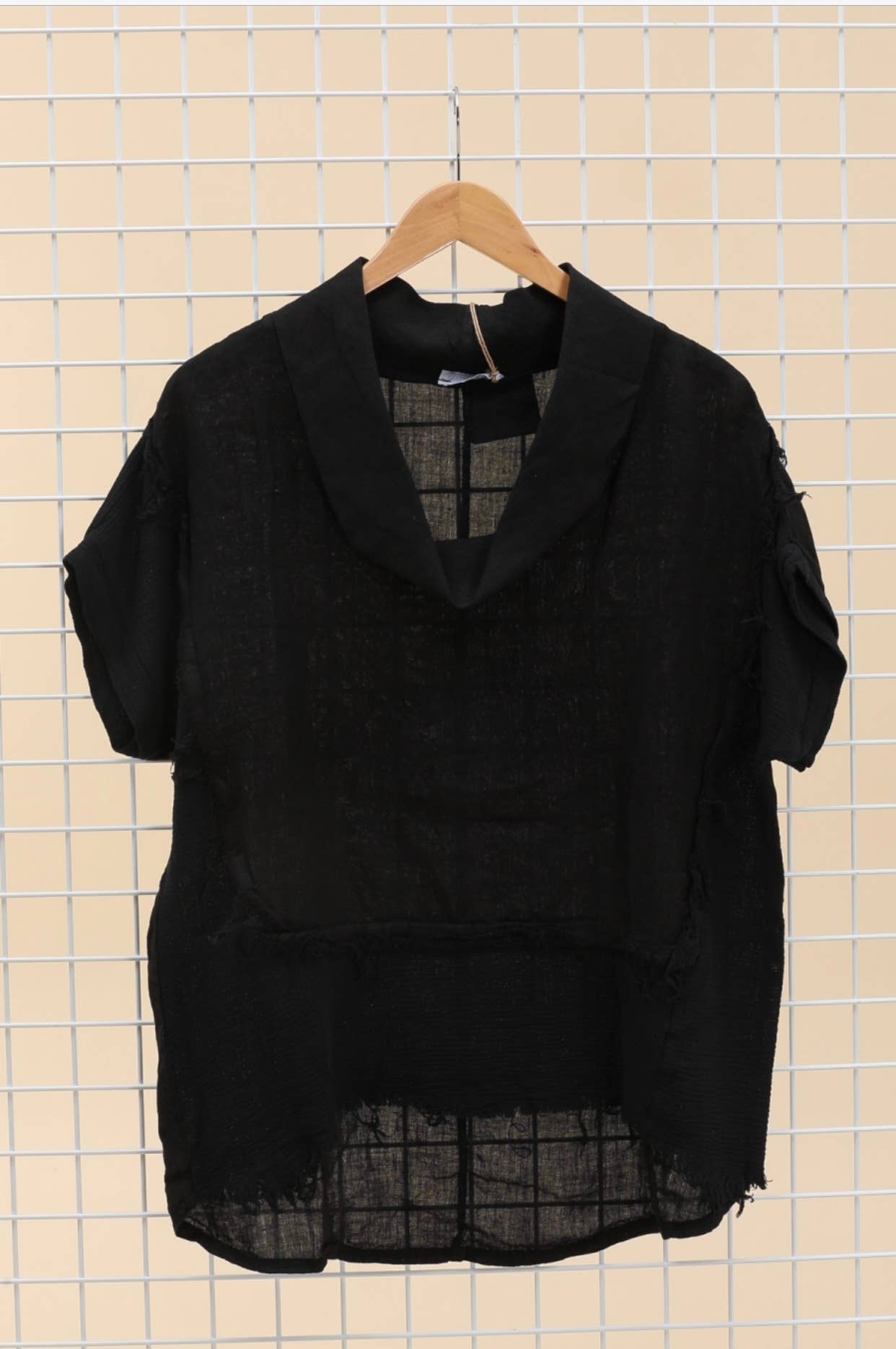 LÉA & LUC – Großhandel Bluse – Damen – 100 % Leinenbluse REF. 46230