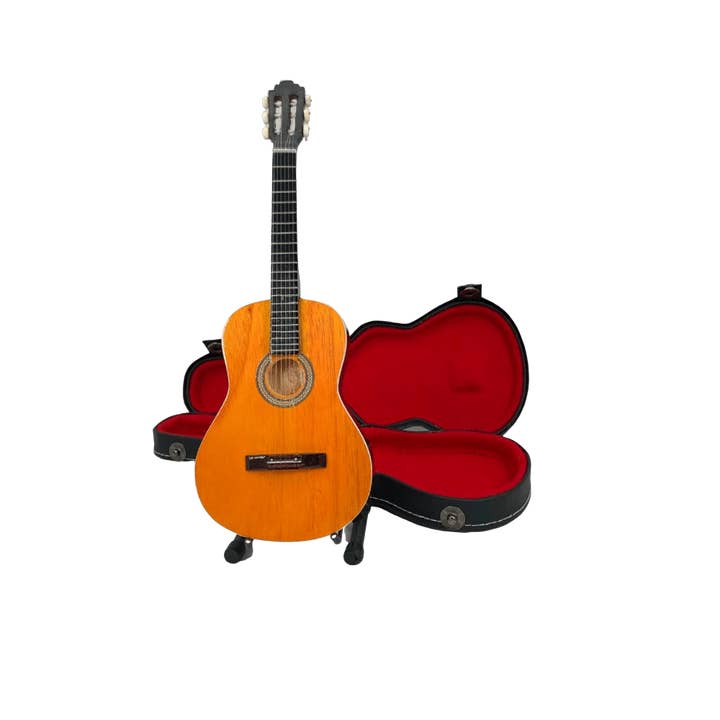 Ravenwood USA - Wholesale Decorative Tabletop Object - Wood Acoustic guitar Miniature
