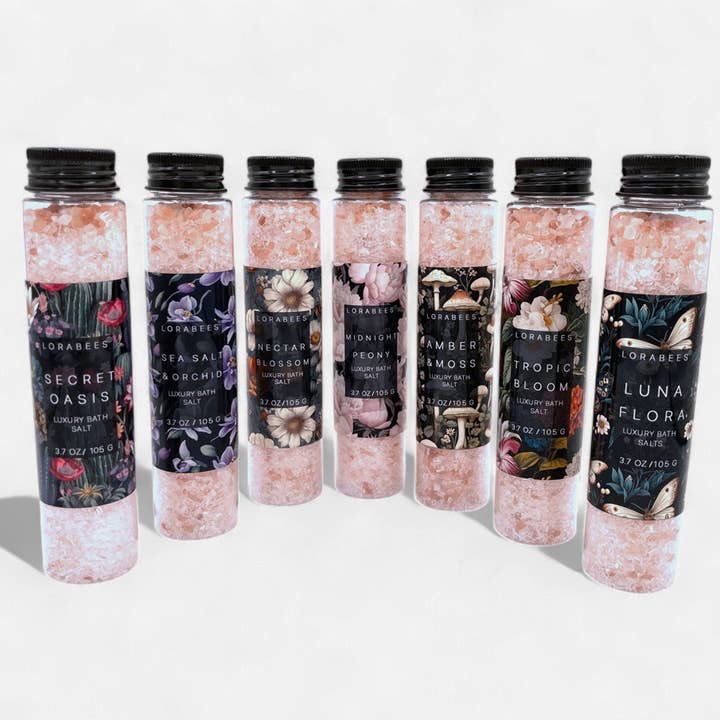 Lorabees - Wholesale Bath Salts - Jardin De Lune Noire Coconut Milk Bath Salts