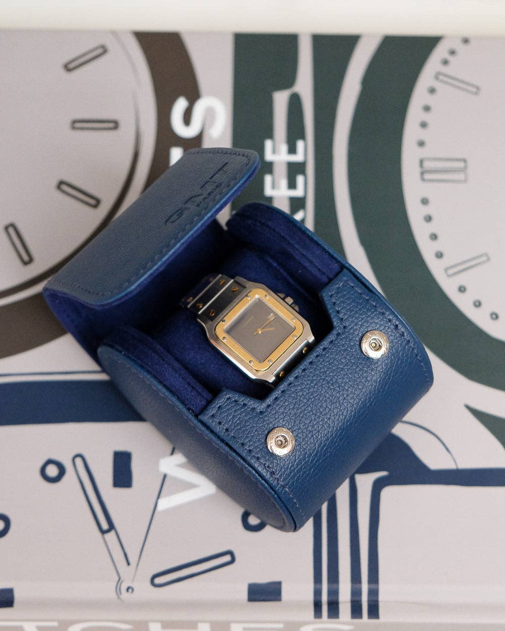 Maison Scarlett - Wholesale Jewelry Box/Organizer - James 1-slot PU leather watch box7