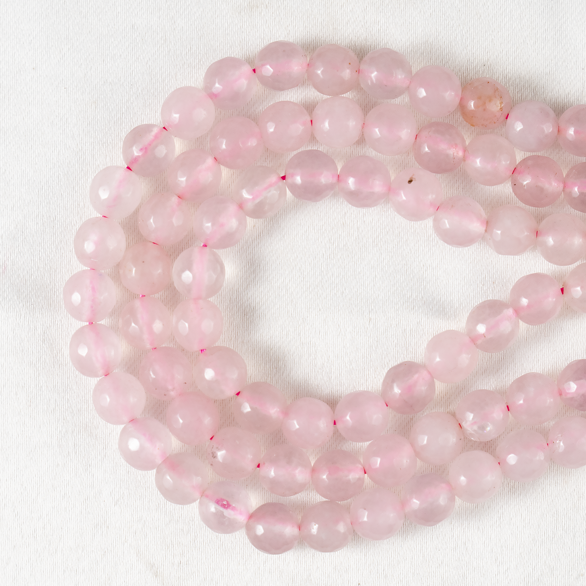 Soothing Crystals Beads – Engroshandel Perler – Farvet Facetteret | Rosenkvarts | Ædelstensperler | Krystalperler12